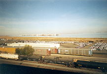 Amtrack ride to Suisun Bay Reserve Fleet